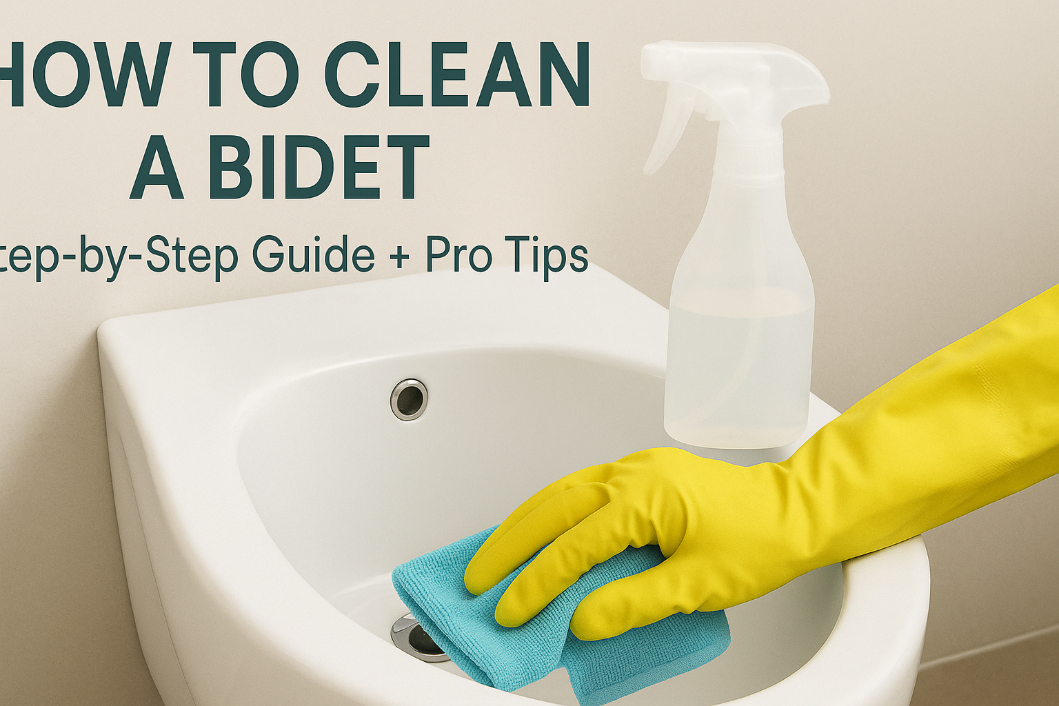 How to Clean a Bidet
