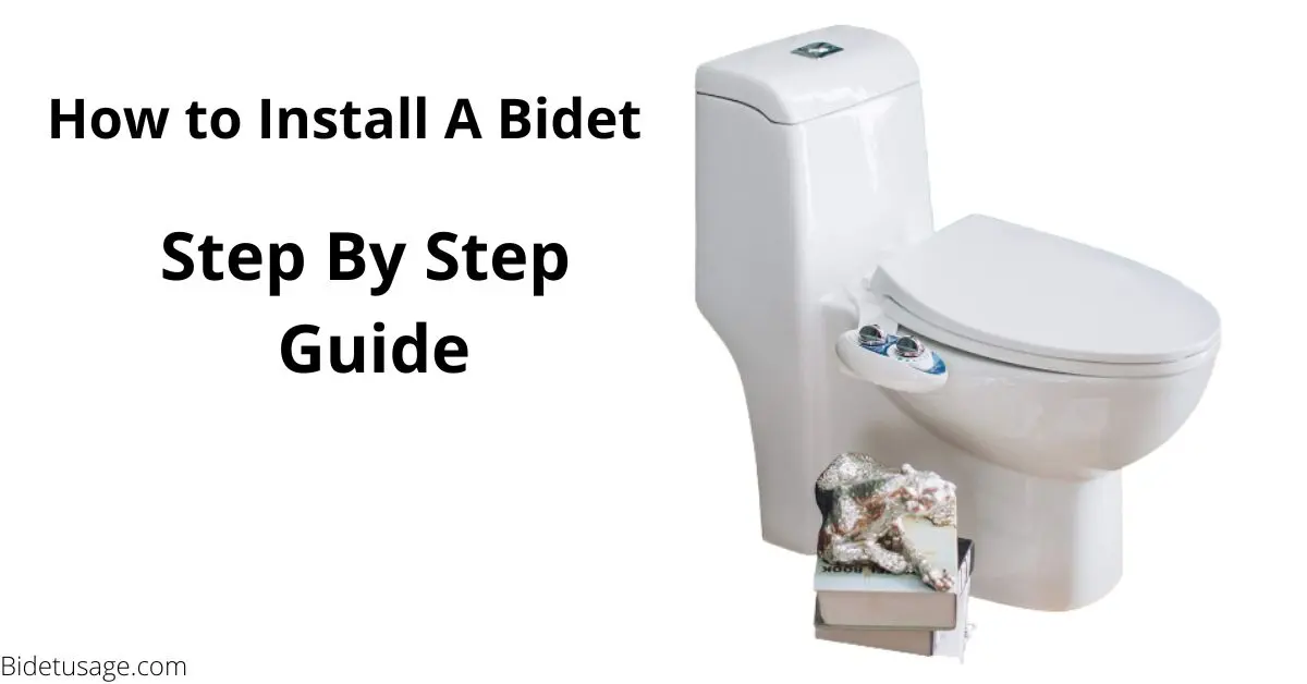 How to Install A Bidet