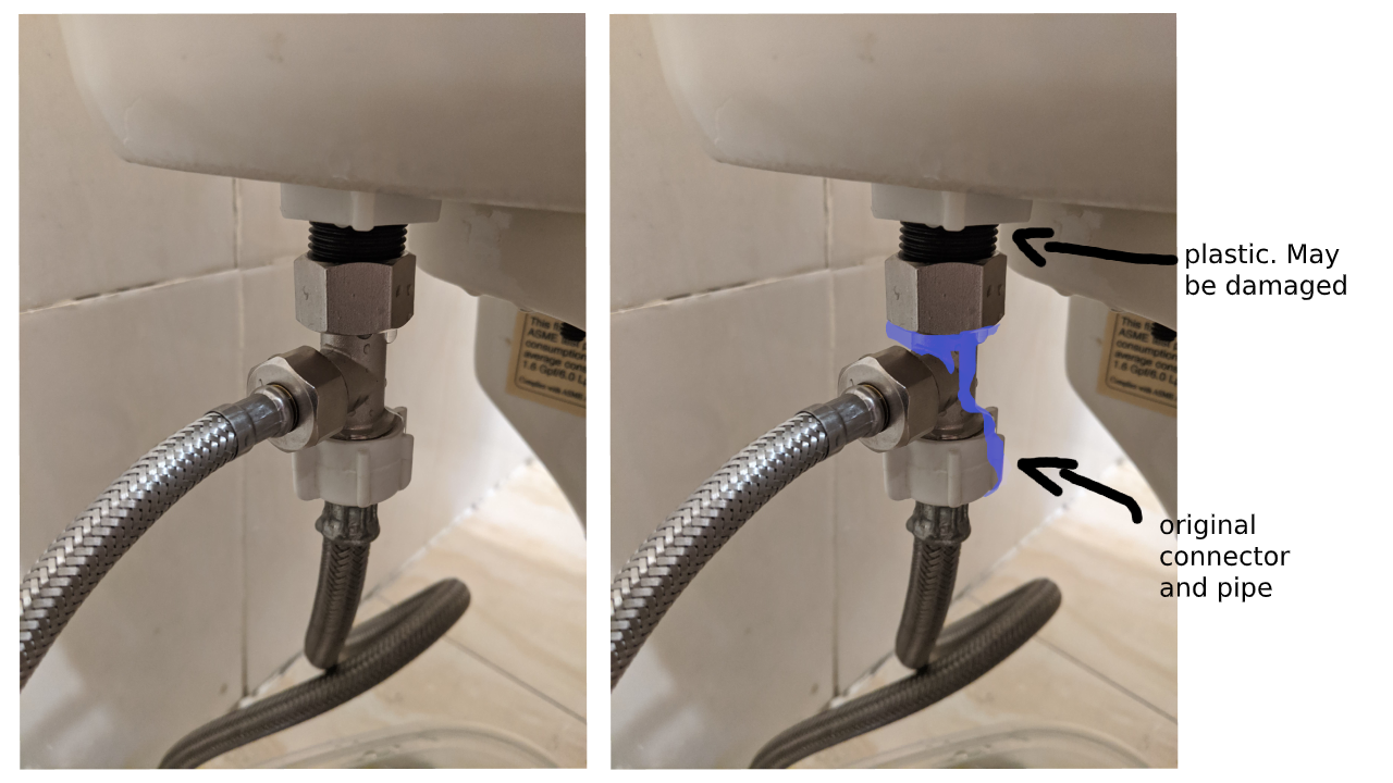 How to fix leaking bidet